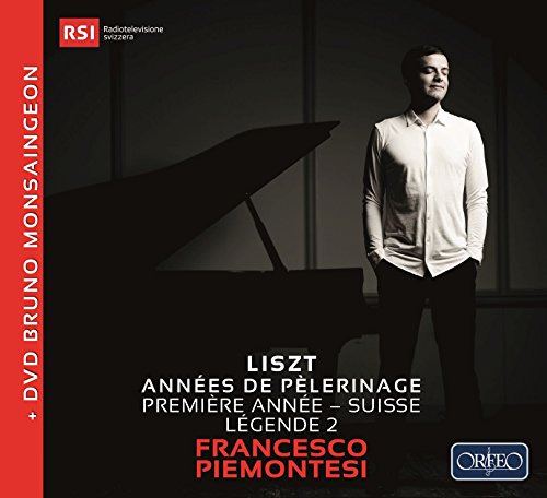 Liszt (1811-1886) - Annees de Pelerinage 1, etc : Francesco Piemontesi(P) - Import 2 CD + Documentary DVD