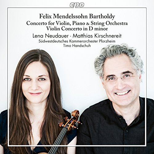 Mendelssohn (1809-1847) - Double Concerto, Violin Concerto In D: Neudauer(Vn)Kirschnereit(P)Handschuh / Pforzheim Swd Co - Import CD