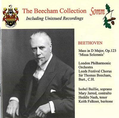 Thomas Beecham & London Philharmonic Orchestra - Beecham Collection Beethoven Missa Solemnis - Japan CD