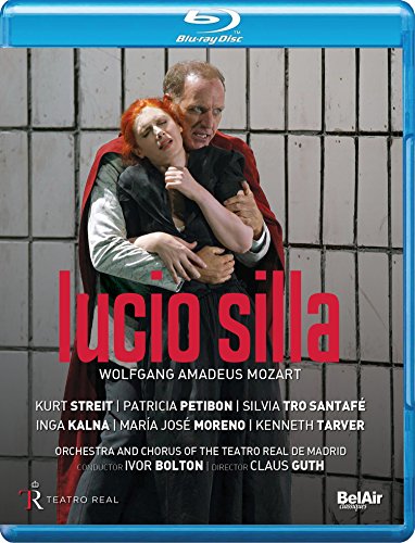 Ivor Bolton, Madrid Royal Theatre Orchestra, Madrid Royal Theatre Chorus - Mozart (1756-1791) Lucio Silla : Guth, Ivor Bolton / Teatro Real De Madrid, Streit, Petibon, Santafe, Kalna, Etc (2017 Stereo) - Import Blu-ray Disc