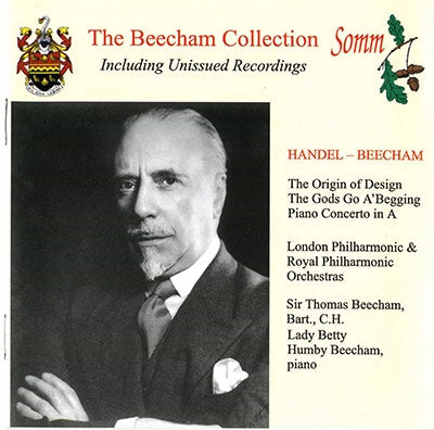 Betty Beecham, Thomas Beecham, Royal Philharmonic Orchestra - Handel (1685-1759) Suite De Ballet, Sacred Works: Beecham Collection - Import CD