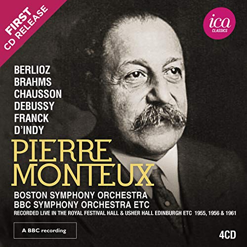 Pierre Monteux, BBC Symphony Orchestra, Boston Symphony Orchestra. - Monteux / Bso Bbc So Rpo: Berlioz, Brahms, Chausson, Debussy, Franck, D'indy - Import 4 CD