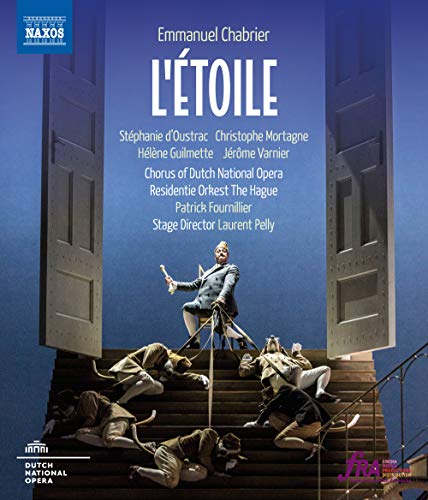 Chabrier (1841-1894) - L'Etoile : Pelly, Fournillier / Haag Residentie Orchestra, d'Oustrac, Mortagne, Guilmette, etc (2014 Stereo) - Import Blu-ray Disc