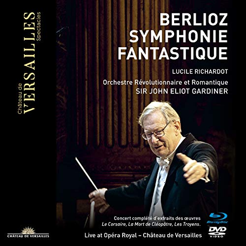 Berlioz (1803-1869) - Symphonie Fantastique, Cleopatre, etc : John Eliot Gardiner / Orchestre Revolutionnaire et Romantique, Lucile Richardot (2018)(+DVD) - Import Blu-ray Disc +DVD