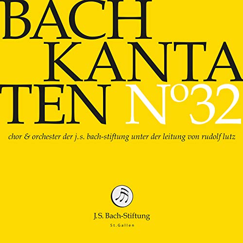 Bach (1685-1750) - Cantatas Vol.32 : Rudolf Lutz / J.S.Bach Stiftung Orchestra & Choir - Import CD