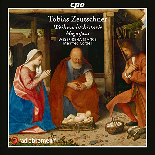 Zeutschner, Tobias (1621-1675) - Weihnachtshistorie: Cordes / Weser-renaissance Bremen - Import CD