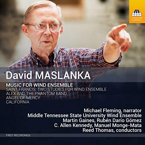 Maslanka, David (1943-2017) - Music For Wind Ensemble: Middle Tennessee State Univ Wind Ensemble - Import CD