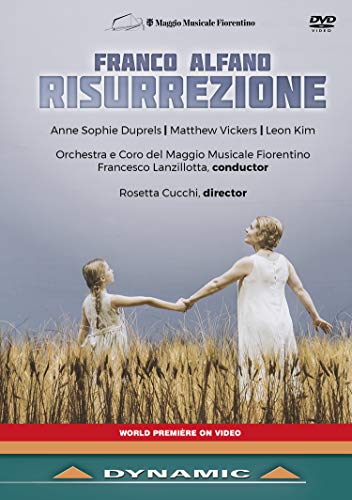 Alfano, Franco (1875-1954) - Risurrezione : Cucchi, Lanzillotta / Maggio Musicale Fiorentino, Duprels, M.Vickers, Leon Kim, di Sauro, etc (2020 Stereo) - Import DVD