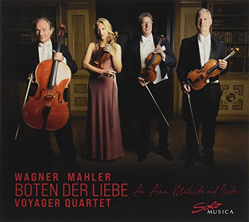Vienna String Quartet - Voyager Q: Boten Der Liebe-am Alma, Mathilde Und Isolde: Mahler & Wagner - Import CD