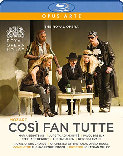 Mozart (1756-1791) - Cosi fan tutte : Miller, Hengelbrock / Royal Opera House, Bengtsson, Adamonyte, Breslik, Thomas Allen, etc (2010 Stereo) - Import Blu-ray Disc