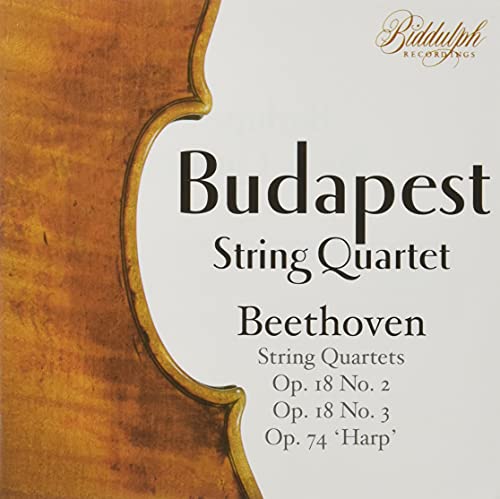Beethoven (1770-1827) - String Quartets Nos.2, 3, 10 : Budapest String Quartet (1930's) - Import CD