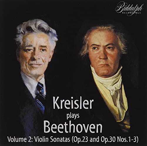 Beethoven (1770-1827) - Complete Violin Sonatas Vol.2: Kreisler(Vn)rupp(P) - Import CD