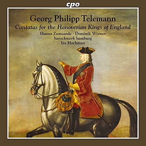 Telemann (1681-1767) - Cantatas For The Hanoverian Kings Of England: Hochman / Barockwerk Hamburg Zumsande Worner - Import CD
