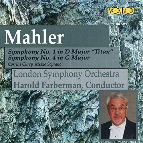 Mahler (1860-1911) - Sym.1, 4: Farberman / Lso - Import 2 CD