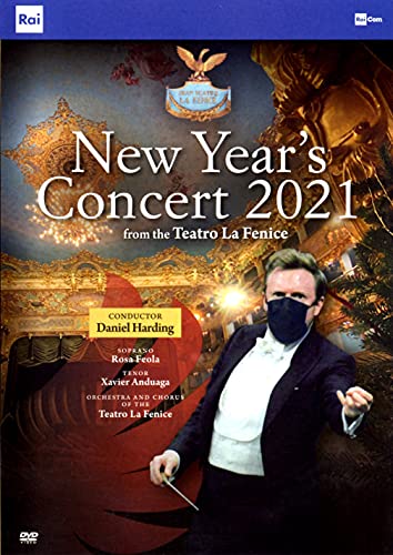 Daniel Harding, Fenice Theatre Orchestra, Rosa Feola, and Chabrier Anduaga. - New Year's Concert 2021: Harding / Teatro La Fenice Feola Anduaga - Import DVD