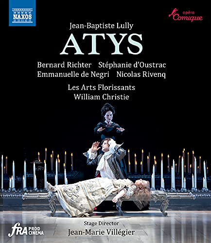Lully, Jean-Baptiste (1632-1687) - Atys : Villegier, Christie / Les Arts Florissants, B.Richter, d'Oustrac, de Negri, etc (2011 Stereo) - Import Blu-ray Disc