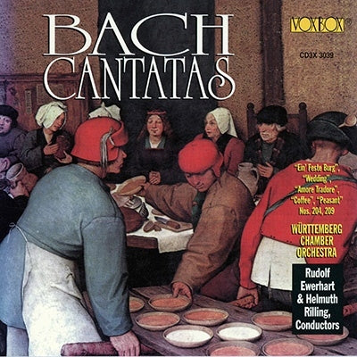 Bach (1685-1750) - Cantatas.80, 202-4, 209, 211-2: Rilling, Ewehort - Import 3 CD