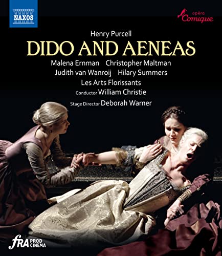 Purcell (1659-1695) - Dido & Aeneas : D.Warner, Christie / Les Arts Florissants, Ernman, Maltman, Wanroij, etc (2008 Stereo) - Import Blu-ray Disc
