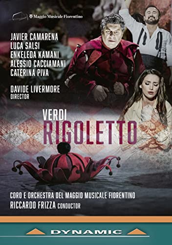 Verdi (1813-1901) - Rigoletto : Livermore, Frizza / Maggio Musicale Fiorentino, Camarena, Salsi, Kamani, etc (2021 Stereo) - Import DVD