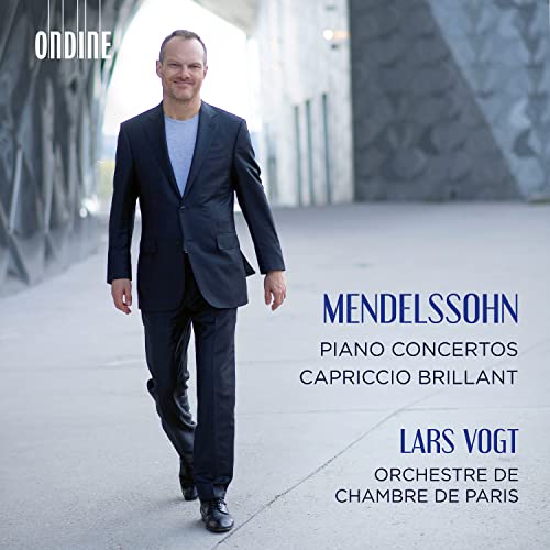 Mendelssohn (1809-1847) - Piano Concertos Nos.1, 2, Capriccio Brillant : Lars Vogt(P)/ Paris Chamber Orchestra - Import CD