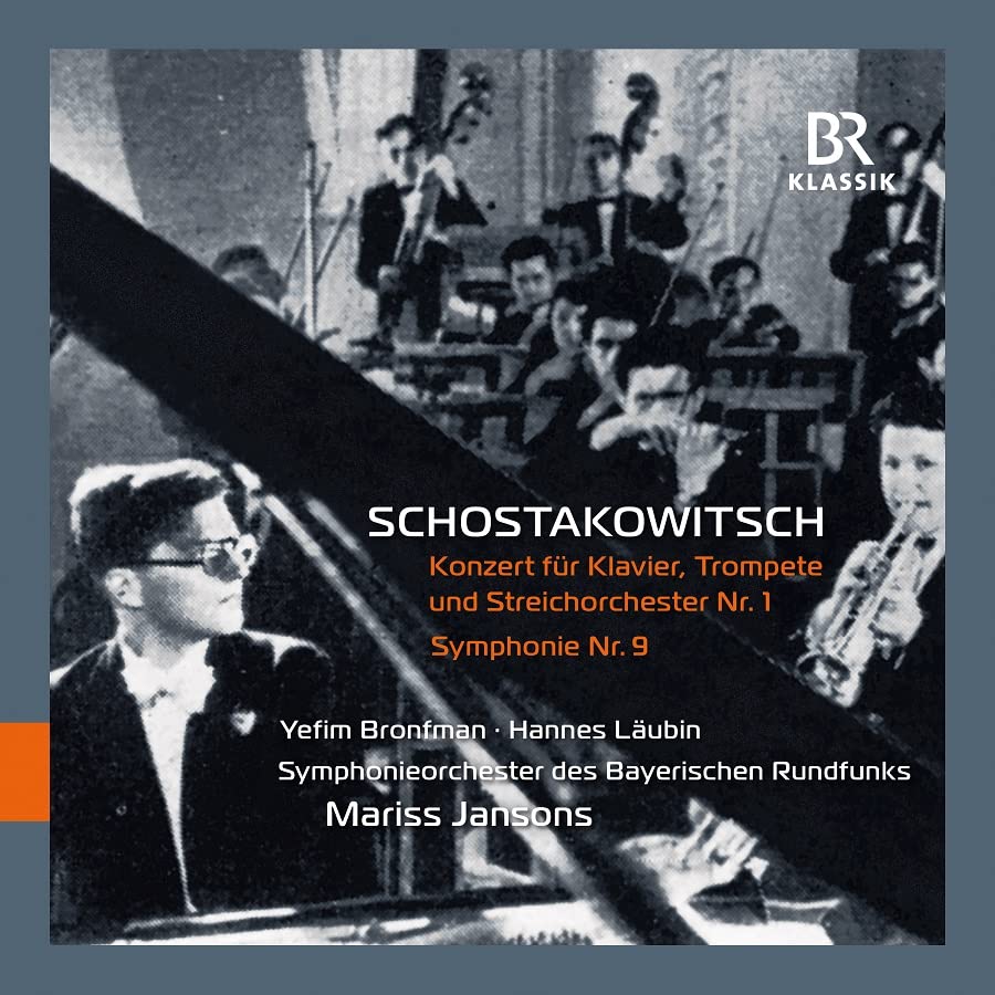 Shostakovich, Dmitri (1906-1975) - Symphony No.9, Piano Concerto No.1 : Mariss Jansons / Bavarian Radio Symphony Orchestra, Yefim Bronfman(P) - Import CD