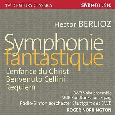 Berlioz (1803-1869) - Symphonie fantastique, Requiem, L'enfance du Christ, Benvenuto Cellini : Roger Norrington / Stuttgart Radio Symphony Orchestra (7CD) - Import 7 CD Box