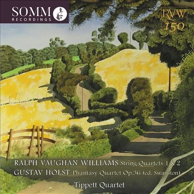 Vaughan Williams (1872-1958) - Vaughan-Williams String Quartets Nos.1, 2, Holst Phantasy on British Folksongs : Tippett Quartet - Import CD