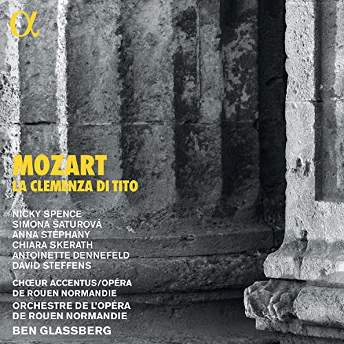 Mozart (1756-1791) - La Clemenza di Tito : Ben Glassberg / Opera de Rouen Normandie, Accentus, N.Spence, Saturova, Stephany, etc (2020 Stereo)(2CD) - Import 2 CD