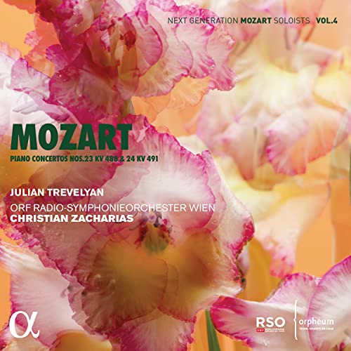Mozart (1756-1791) - Piano Concertos Nos.23, 24 : Julian Trevelyan(P)Christian Zacharias / Vienna Radio Symphony Orchestra - Import CD