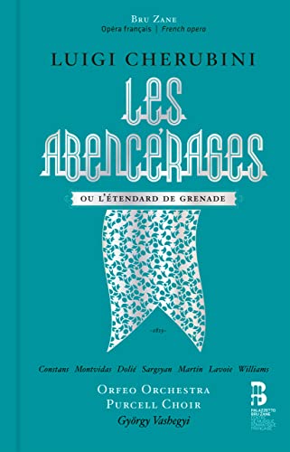 Cherubini, Luigi (1760-1842) - Les Abencerages : Vashegyi / Orfeo Orchestra, Purcell Choir, Constans, Montvidas, Dolie, etc (2022 Stereo)(3CD) - Import 4 CD