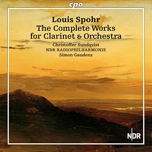Spohr, Louis (1784-1859) - Complete Works for Clarinet & Orchestra : Sundqvist(Cl)Gaudenz / NDR Radio Philharmonic (2CD) - Import 2 CD