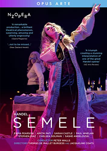 Handel (1685-1759) - Semele : Mallet Burgess & J.Coats, P.Walls / New Zealand Opera, E.Pearson, Pati, S.Castle, Whelan, etc - Import DVD