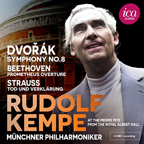 Dvorak, Antonin(1841-1904) - Dvorak Symphony No.8, R.Strauss Tod und Verklarung, Beethoven Prometheus Overture : Rudolf Kempe / Munich Philharmonic (1972 Stereo) - Import CD