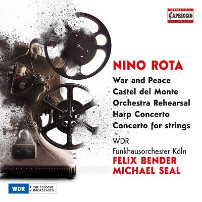 Rota, Nino (1911-1979) - Film Music, Harp Concerto, Concerto for Strings: Bender / Seal / Cologne Radio Orchestra, Peristerakis(Hp)Sobol(Hr) - Import CD