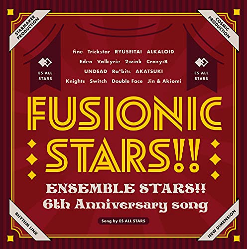 Ensemble Stars!! - Ensemble Stars!! 6Th Anniversary Song Fusionic Stars!! - Japan CD