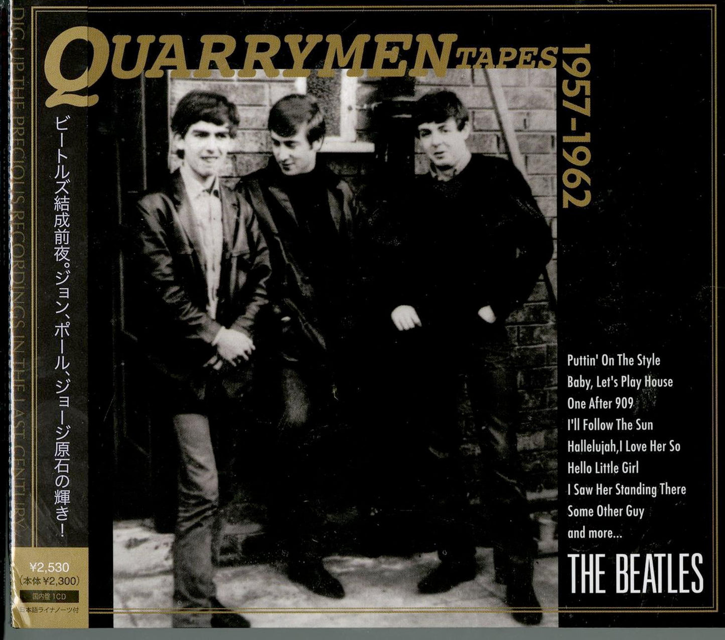 The Beatles - QUARRYMEN TAPES 1957-1962 - Japan CD Digipak