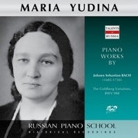 Maria Yudina - "Russian Piano School - Maria Yudina - J.S. Bach: Goldberg Variations BWV.988" - Import CD