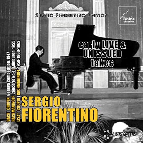 Bach, J.S. / Chopin / Rachmaninoff - Early Live & Unissued Takes - Import CD
