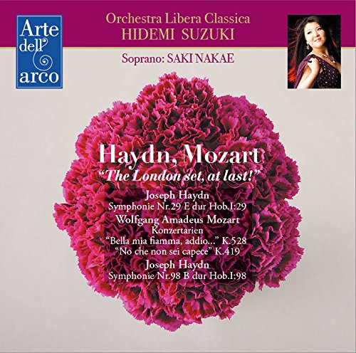 Hidemi Suzuki - Haydn (1732-1809) Haydn Symphonies Nos.98, 29, Mozart Concert Arias : Hidemi Suzuki / Orchestra Libera Classica, Saki Nakae(S) - Import CD