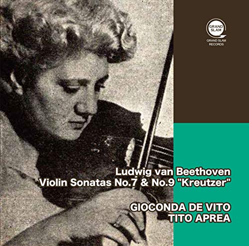 Beethoven (1770-1827) - Violin Sonatas Nos.7, 9 / Gioconda de Vito(Vn)Tito Aprea(P)-Transfers & Production: Naoya Hirabayashi - Import CD