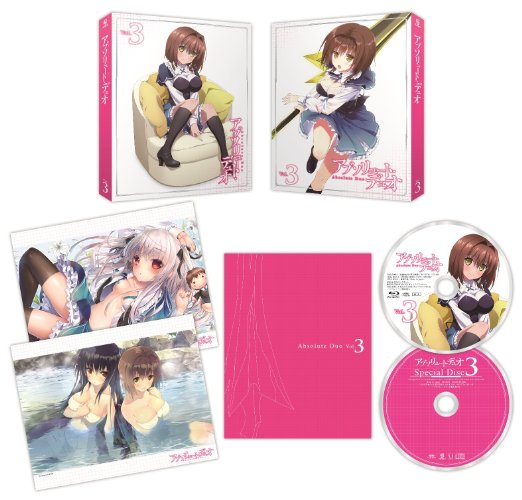 Animation - Absolute Duo Vol.3 - Japan Blu-ray Disc