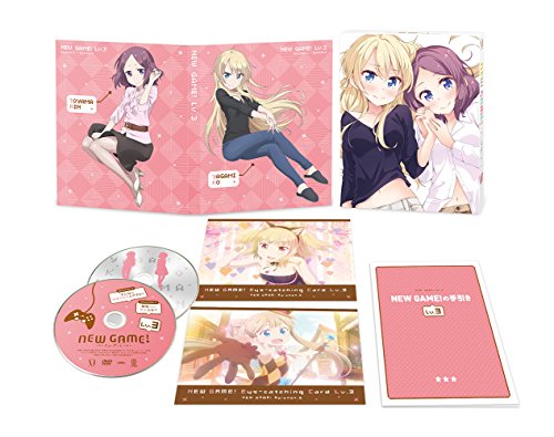 Animation - New Game! Lv.3 - Japan Blu-ray Disc