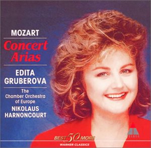 Edita Gruberova - Mozart:Concert Arias - Japan CD