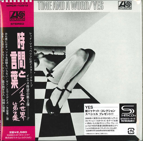 Yes - Time And A Word - Japan Mini LP SHM-CD Bonus Track Limited Edition