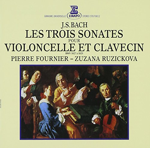 Les Trois Sonates: Fournier / Ruzickova‐Bach (1685-1750) - Japan CD