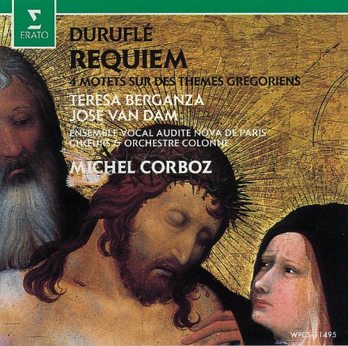 Requiem: Corboz / Colonne O Audite Nova Vocal Ensemble Berganza Van Dam‐Durufle, Maurice (1902-1986) - Japan CD