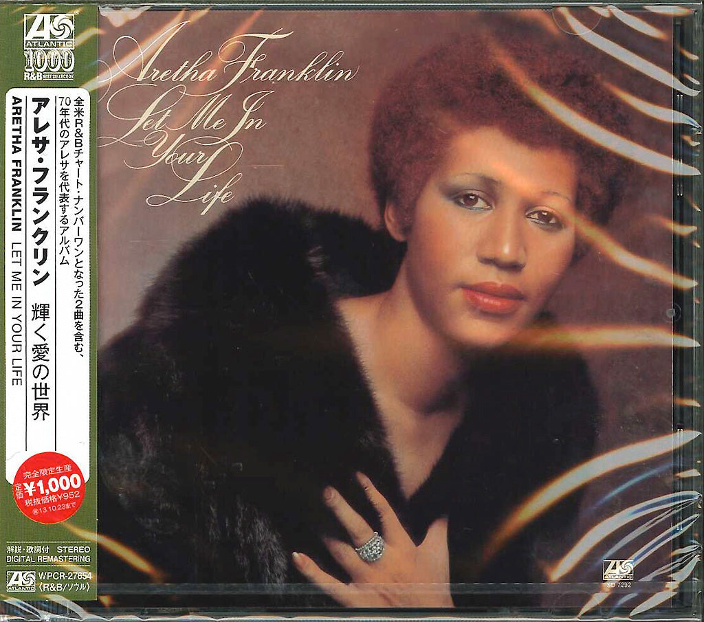 Aretha Franklin - Let Me In Your Life - Japan CD Limited Edition