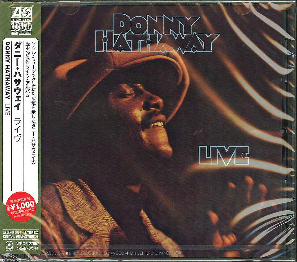 Donny Hathaway - Live (Release year: 2013) - Japan CD Limited Edition