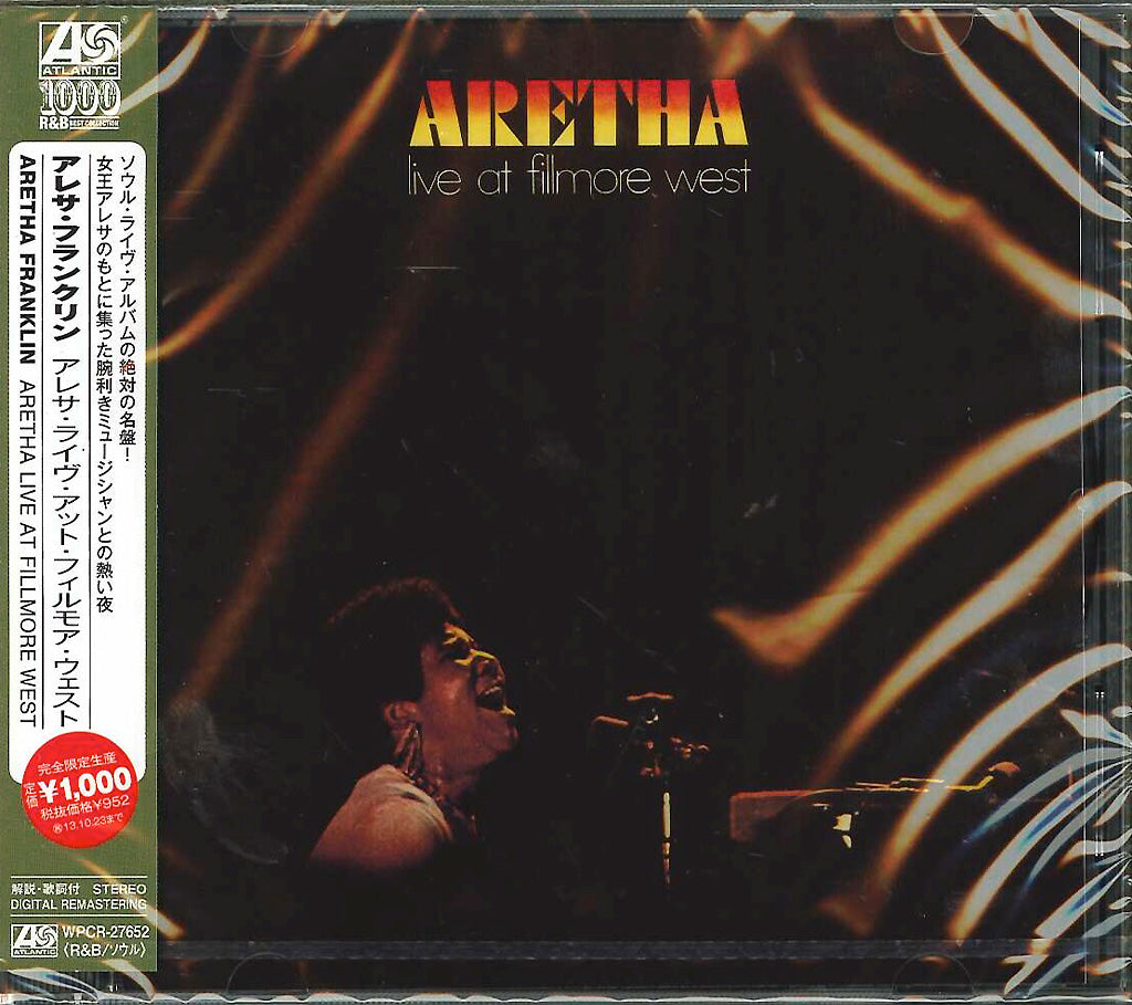 Aretha Franklin - Live At Filmore West - Japan CD Limited Edition
