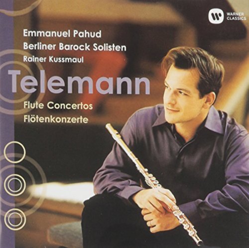 Emmanuel Pahud - Telemann: Flute Concertos - Japan CD